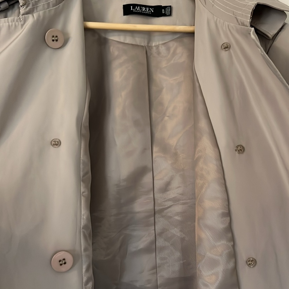 Ralph Lauren - short trench coat - XL - Picture 9 of 10